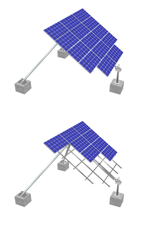 倾斜单轴跟踪系统-3 倾斜单轴跟踪系统-3