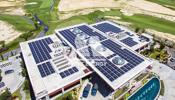 亚博YABO平屋顶光伏系统项目案例