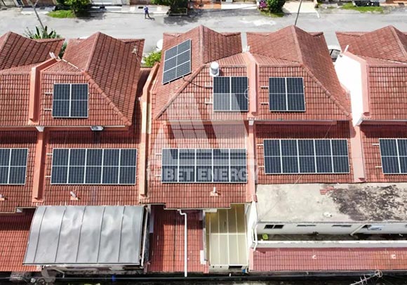 亚博YABO瓷瓦屋顶光伏系统项目案例