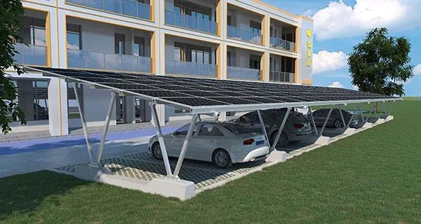 亚博YABO双V结构车棚系统