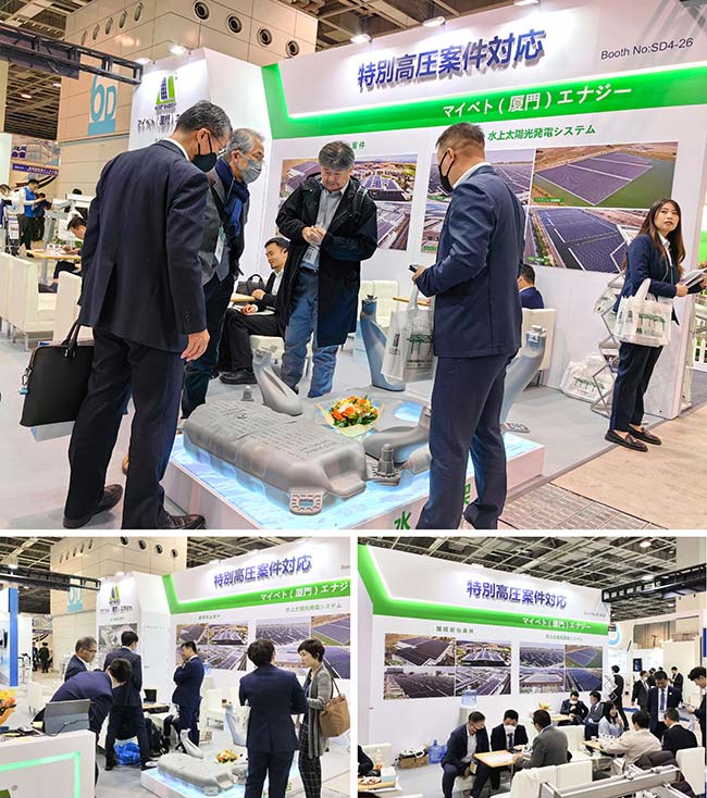 展会现场-客人参观了解亚博YABO产品