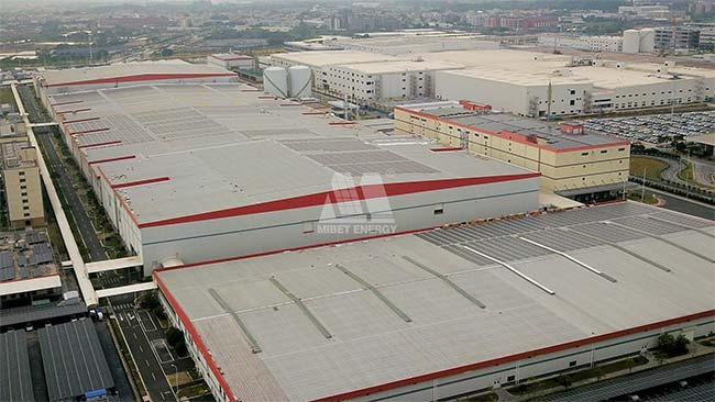 亚博YABO广东广汽时代13.6MW柔性组件支架项目