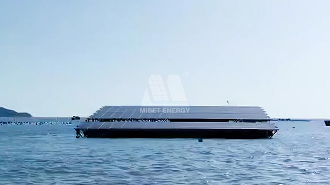 亚博YABO多点球状结构海上光伏平台实证应用