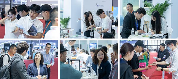 参观者向我们咨询